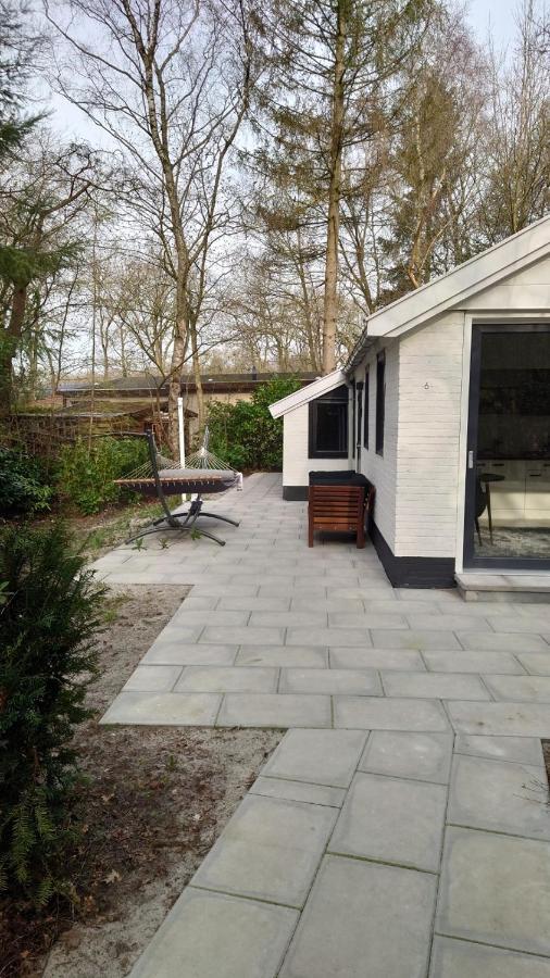 Relaxed Luxe "Boszichthuisje" Met Jacuzzi Bospark Ijsselheide Hattemerbroek Esterno foto